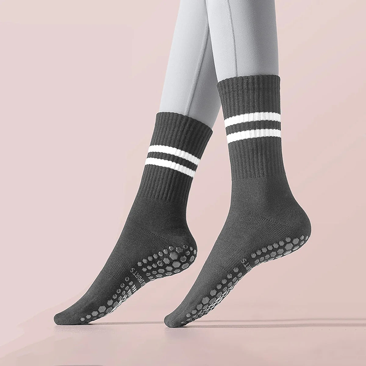 Pack Chaussettes Pilates Antidérapantes