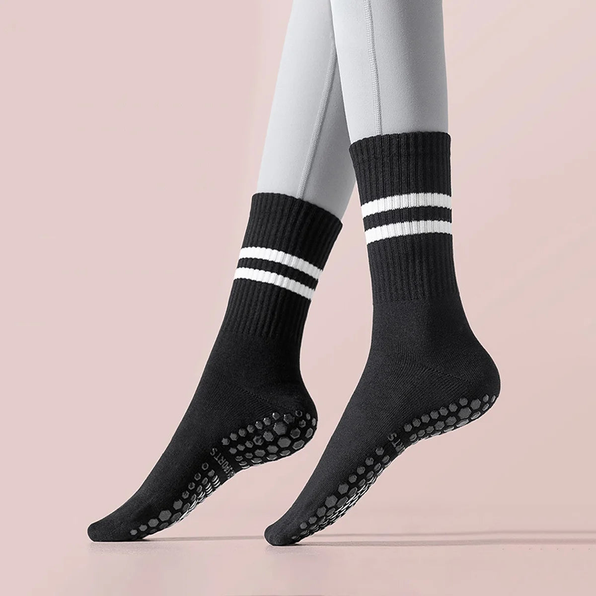 Pack Chaussettes Pilates Antidérapantes